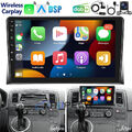 9" Android 13 Apple Carplay Autoradio GPS Navi DAB+ Für VW T5 Multivan 2003-2015