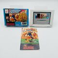 International Superstar Soccer Deluxe (Super Nintendo, 1996) SNES CiB - Selten!