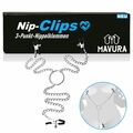 NipClips Nippelklemmen Nipple Clamps Metallkette Klitoris SM BDSM Sexspielzeug