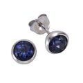 Ohrstecker Ohrring 925 Silber Damen Zeeme Gemstones Ohrringe