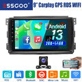 2+64G Carplay Android13 Autoradio KAM GPS NAVI BT Für Smart Fortwo 451 2005-2010