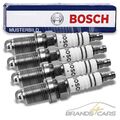 4x BOSCH ZÜNDKERZE FÜR CITROEN C2 C4 DACIA PEUGEOT RENAULT CLIO TWINGO SMART