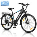 EBike 28Zoll Elektrofahrrad 25km/h E-Citybike 7Gang Shimano Damen/Herren Pedelec