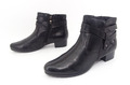 CAPRICE Stiefeletten Stiefel Chelsea Boots Damen Schuhe Leder Schwarz Gr. 39 - 6