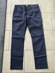 Hugo Boss Herren Chino dunkelblau Gr. 33/L32