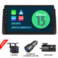 DVR+CAM+9" Android 13 4G LTE Autoradio 6G+64GB GPS Navi DSP WiFi USB für BMW E46