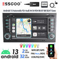 Für Audi A4 S4 RS4 B6 B7 B8 DAB+ 2+32G Carplay Android 13 Autoradio GPS Navi RDS