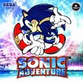 SEGA Dreamcast Spiel - Sonic Adventure 1 mit OVP OVP beschädigt