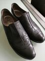 Gabor Schuhe Stiefelette Leder Gr 5 Gr 38 schwarz Pumps Absatzschuhe  Halbschuhe