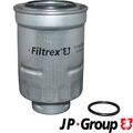 Kraftstofffilter JP GROUP 1118705600 Anschraubfilter mit Filterheizung für VW ER