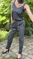 Toller Sexy Jumpsuit Marc O‘Polo Gr. 34/36 grau Spaghettiträger 53%Viscose 47%Cu