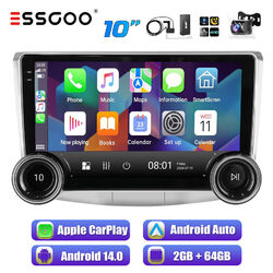 DAB+ Android 13 Carplay Autoradio 64G Für VW Passat B6 B7 CC 10-2015 GPS Nav Cam