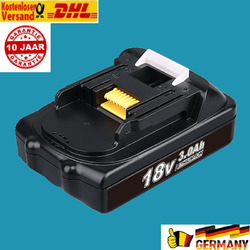 18V 3,0Ah für Makita Akku BL1860B 197422 194204 BL1850 BL1830 Ersatzbatterie