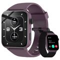 Bluetooth Smartwatch Schrittzähler Armbanduhr Sport Fitness Tracker Herren Damen