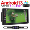 Pumpkin 7" Android 13 Autoradio 2 DIN GPS Navi DAB+ Carplay WiFi 4GB 64GB+Kamera