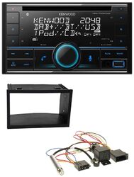 Kenwood CD 2DIN DAB USB MP3 Bluetooth Autoradio für VW Golf 4 Passat Polo T4 Fox