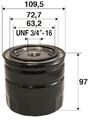 Valeo 586084 Ölfilter Motorölfilter 