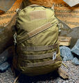 Orig. NL Armee Combat Daypack 35l 1. Gen. Ripstop Coyote 2009 Neu Rarität #1861