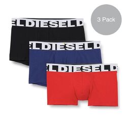 Diesel Herren Unterwäsche frisch & hell Stretch Baumwolle Slips 3er-Pack Hosen Boxershorts