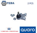 QS3293/HQ TRAGGELENK FÜHRUNGSGELENK VORNE QUARO 2PCS FÜR VW POLO,POLO V