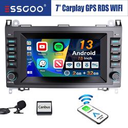 Autoradio Für Mercedes-Benz A B Klasse Vito W169 W639 W245 GPS Navi Android 13