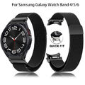 Quick Fit Metal Armband für Samsung Galaxy Watch 7 6 5 4 40/44mm Classic 46/47mm