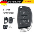 Klapp Schlüssel Ersatz Gehäuse Für Hyundai I10 I20 I30 I40 Tucson Elantra Creta