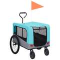 Hunde Fahrradanhänger 2 in1 Jogger Hundeanhänger Fahrradwagen Frachtwagen Neu