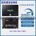 Samsung 2.5" SSD 870 EVO 250GB 500GB 1TB 2TB SATA 3 Solid State Drive für Laptop