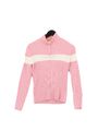 Tommy Hilfiger Damen Hoodie M rosa gestreift 100% Baumwolle Pullover