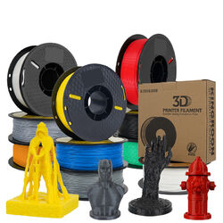 Kingroon Zufällige Farben 3D Drucker Filament PLA 1.75mm 1KG Rollen Spule Farbe