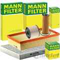 MANN FILTER FILTERSET passend für 3.0 TDI AUDI Q7 4L PORSCHE CAYENNE 9P TOUAREG