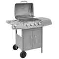 Gasgrill BBQ Grillwagen Grill 4+1 Brenner Seitenbrenner mehrere Auswahl vidaXL