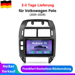 Android 13 Autoradio Für Volkswagen Polo 2001-2009 GPS Nav WIFI Carplay 6+128G