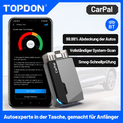 TOPDON Carpal-E KFZ OBD2 Diagnosegerät Alle OBD2 Funktions 6Reset Bluetooth TPMS