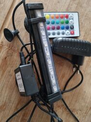 LED RGB Air Bubble Aquarium Mondlicht Unterwasser Lampe Wasserdicht Beleuchtung