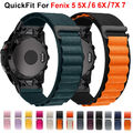 Quick Fit Nylon Alpine Armband Für Garmin Fenix 7X 7 6X/6 Pro 5X/5 Plus 3/3 HR