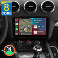 8-Kern 4+64G Für Audi TT MK2 8J 2006-2014 Android 14 Carplay Autoradio GPS NAVI