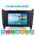 7'' Autoradio CD Player Für Mercedes Benz W203 GPS Navi Bluetooth DAB SWC MP3 