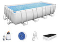 Bestway Pool Power Steel Frame 549x274x122cm Komplett-Set Hochleistungspumpe NEU