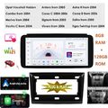 Autoradio Für Opel Astra Corsa Vectra Zafira 8+128GB Android 12 GPS Navi CarPlay