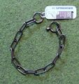 Sprenger Halsband Edelstahl brüniert 4mm ohne oder mit Zug-Stopp-Ring #51663