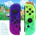 2024 2er-Set Controller für Nintendo Switch Joy Con L/R NeonPurple & NeonOrange