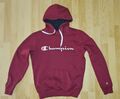 Original Champion Sweatshirt Pullover Hoodie Kapuze Jacke Größe XS weinrot