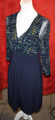 ESPRIT Damen Kleid Gr. 36 blau