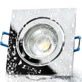 Chrom / LED Badezimmer Spots Aqua44-Q / 230V / 5W / IP44 / Feuchtraum & Dusche /