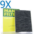 9x Mann-Filter Innenraumfilter/Pollenfilter CUK 3567 für Ford Focus Tourneo