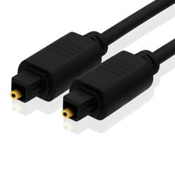 3m Toslink optisches digital Audio-Kabel HiFi Lichtwellenleiter LWL SPDIF 5mm