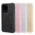 Für Samsung S24 S23 A14 A15 A35 A55 Glitzer Bling Handyhülle Cover