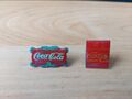 2 Coca-Cola Ansteck-Pin's  / Retro 